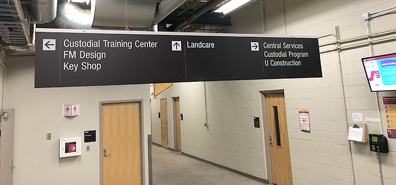 Interior Directional Signs